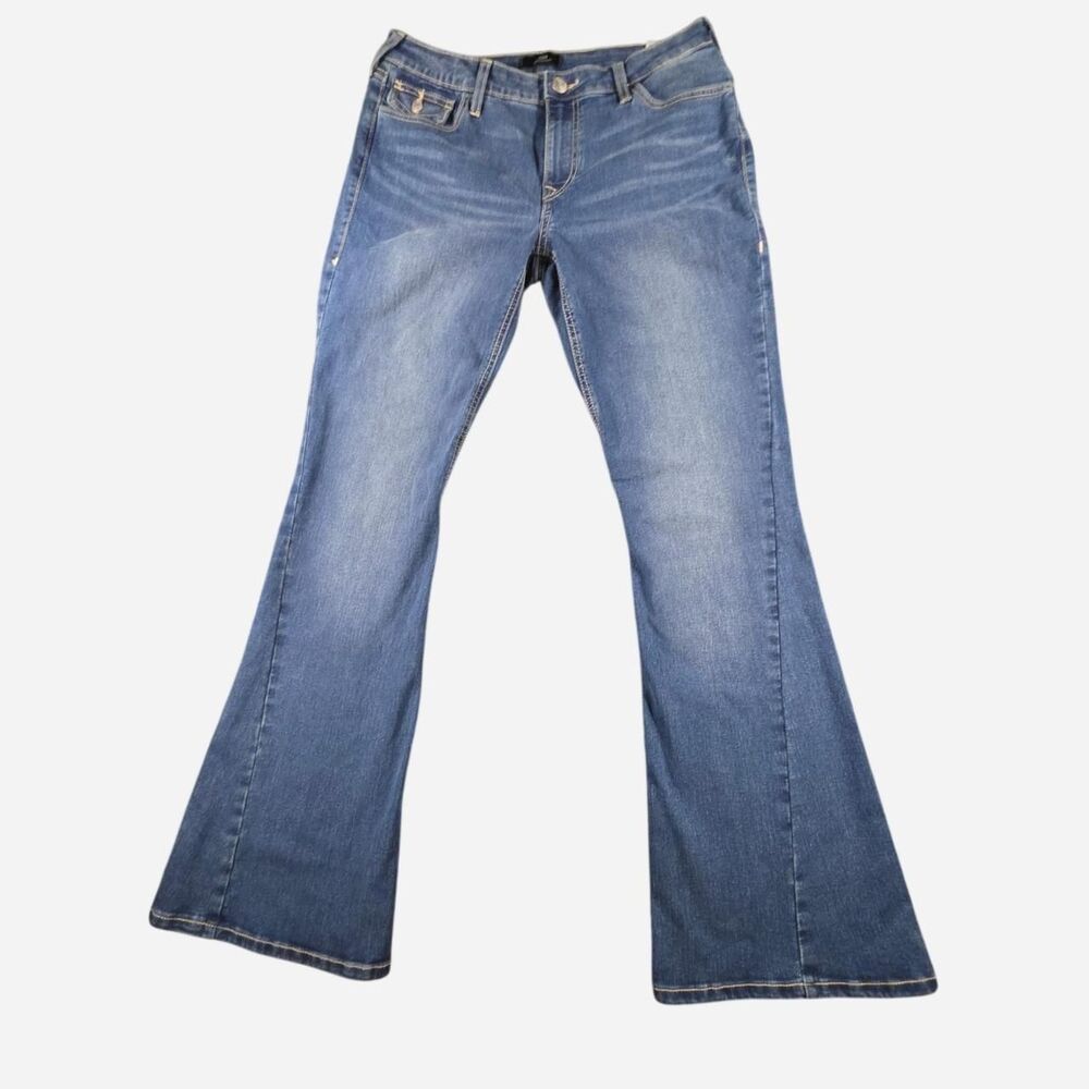 True-religion Women's Blue and Navy Jeans